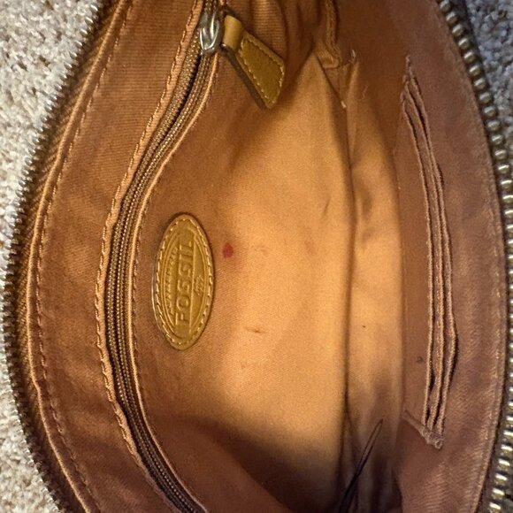 Fossil Crossbody leather bag in Brown - Picture 3 of 3
